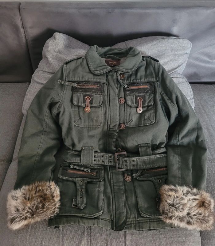 Manteau veste kaki - Taille S