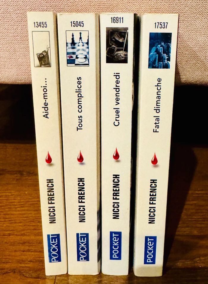 Lot 4 livres Nicci French - photo numéro 3