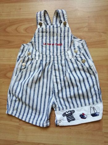 Salopette courte 18 mois Kiabi