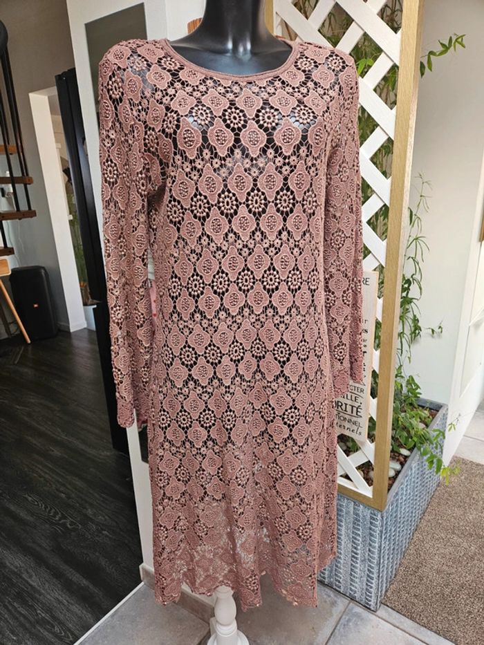 Caroline biss robe marron taille 42