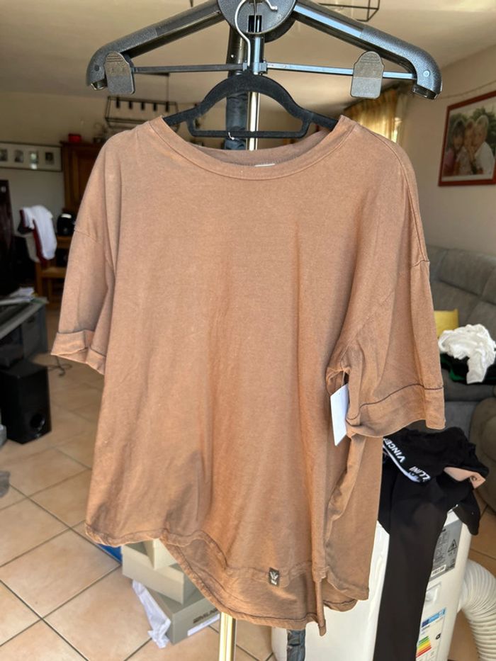 Lot 10 tee-shirts Toscanjoe unis différents coloris - photo numéro 5