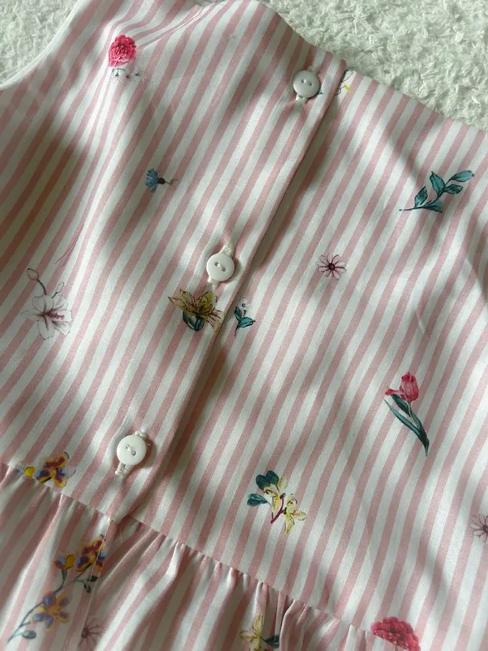 Blouse crop top et noeud créatrice 8 ans neuf - photo numéro 4