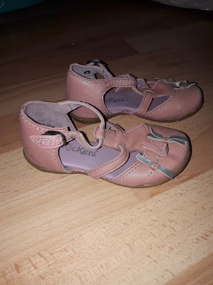 SANDALETTES KICKERS FILLE T25 - photo numéro 2