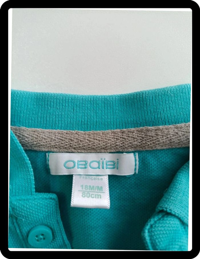 Polo bleu - photo numéro 2