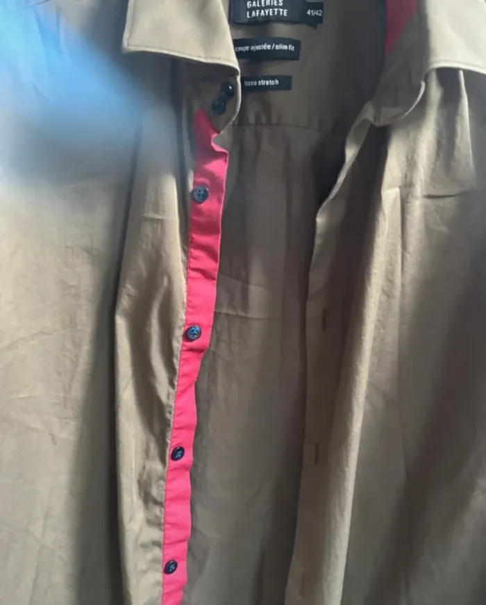Chemise homme 41/42 galerie Lafayette - photo numéro 5