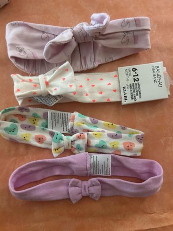 Lot de bandeaux noeud