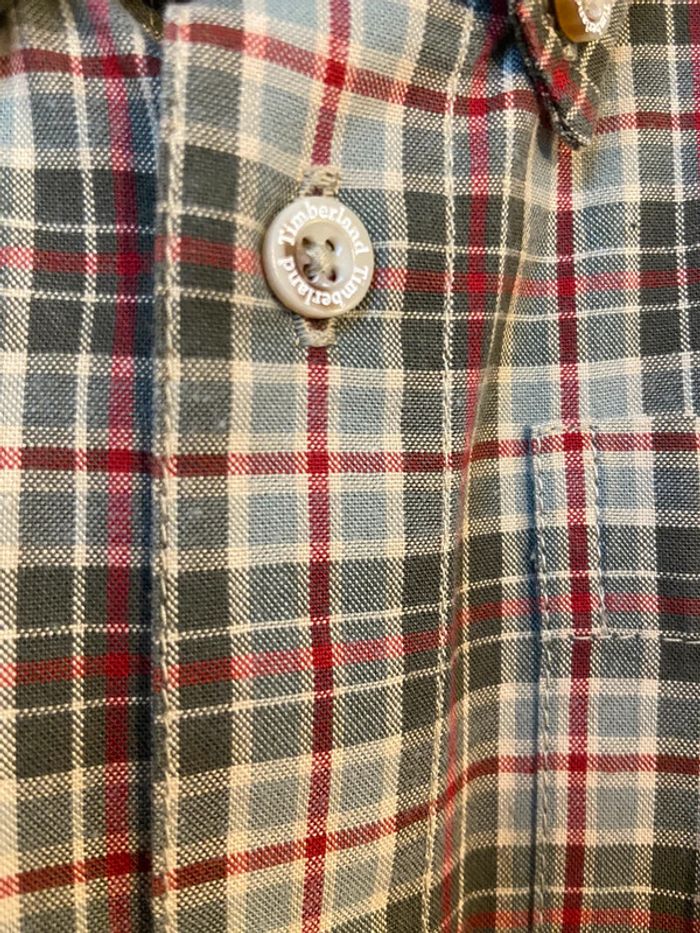 Chemise à carreaux Timberland neuve 6 ans - photo numéro 6