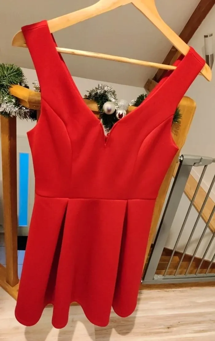 Robe habillée rouge Forever 21