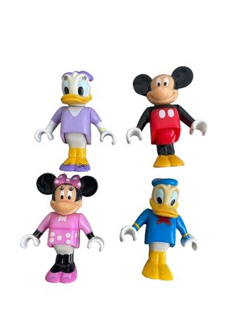 Lot de 4 figurines Disney Mickey Brio