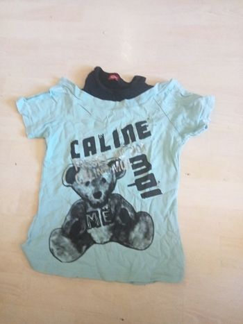 T-shirt bleu