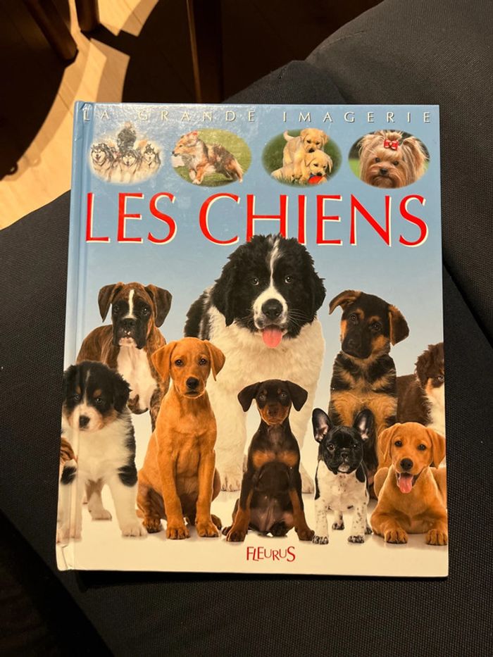 Livre pour enfants la grande imagerie fleurus les chiens