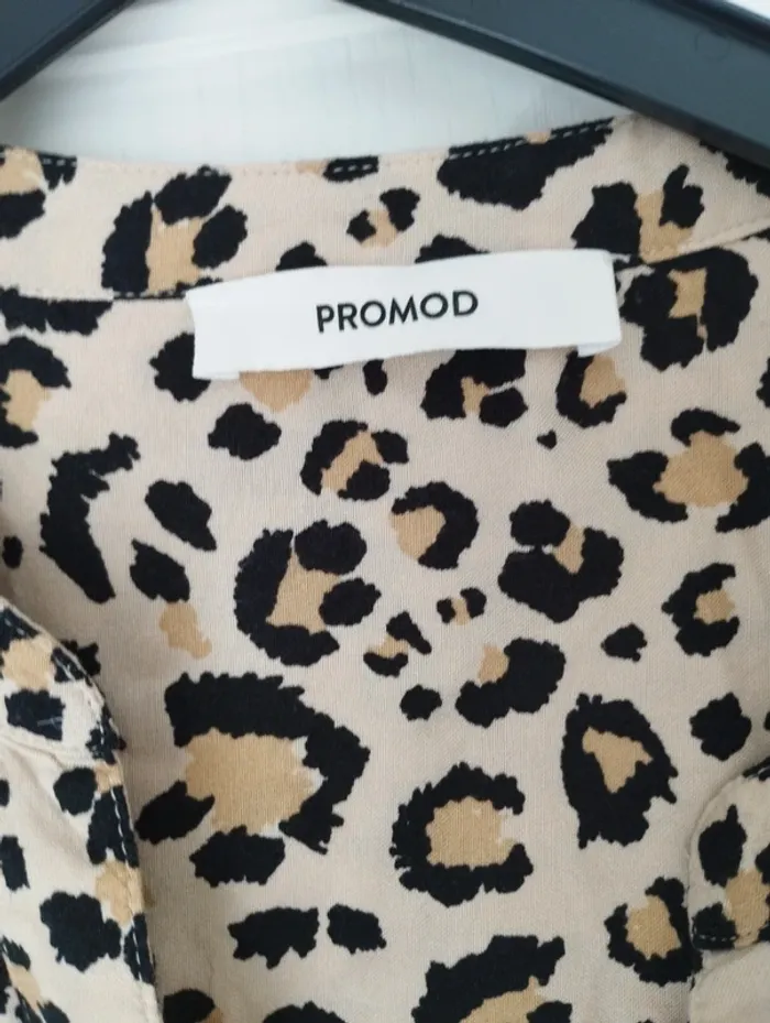Robe longue léopard Promod 36 neuve sans étiquette - photo numéro 7