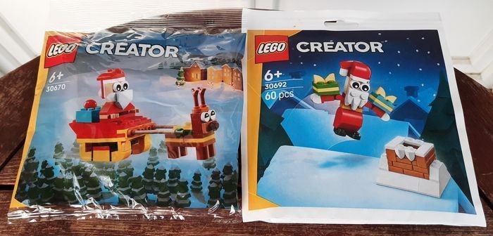 Neuf - Lot Lego 30670 + 30692