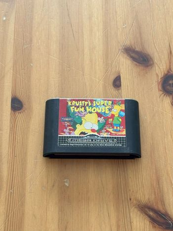 Krusty’s Super Fun House – TBE – Mega Drive