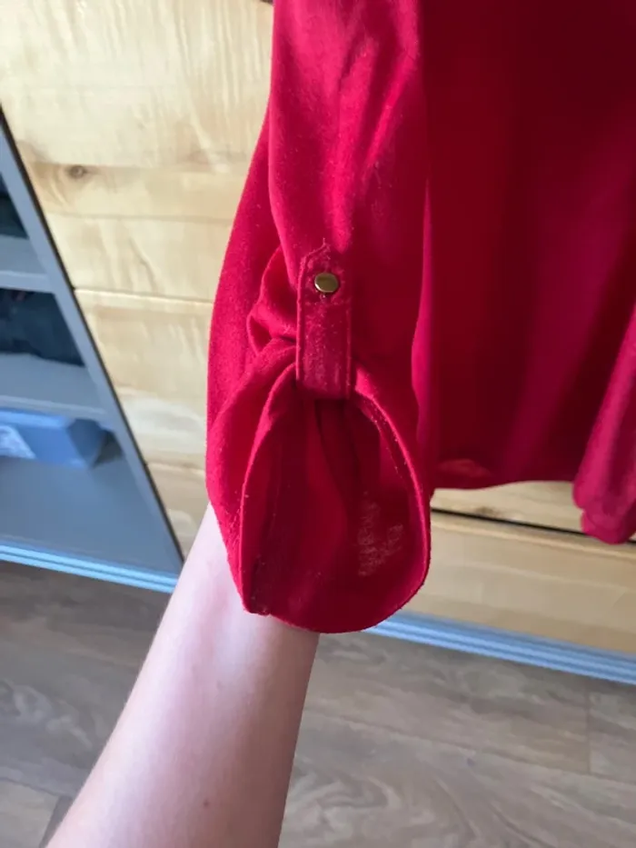 Blouse rouge - photo numéro 4