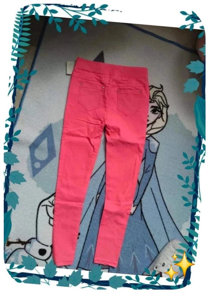 Jegging rose fluo 12 ans neuf 💖 #StyleTendance - photo numéro 4