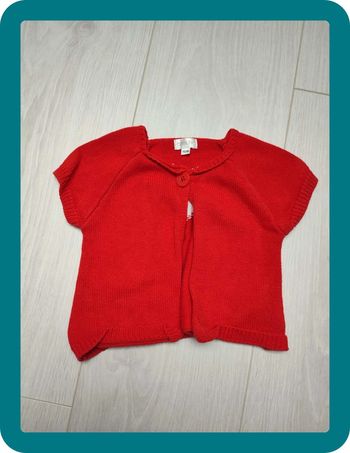 Gilet sans manche 12m brioche