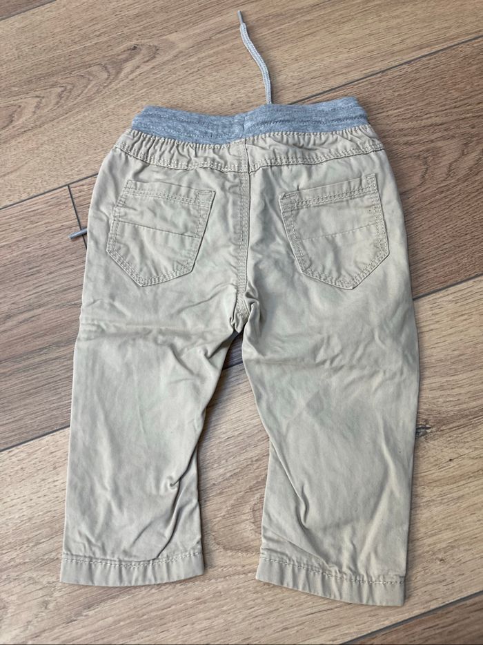 Pantalon beige 6 mois - photo numéro 2