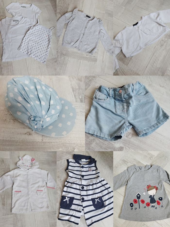 Lot vêtements fille 24 mois 2 ans