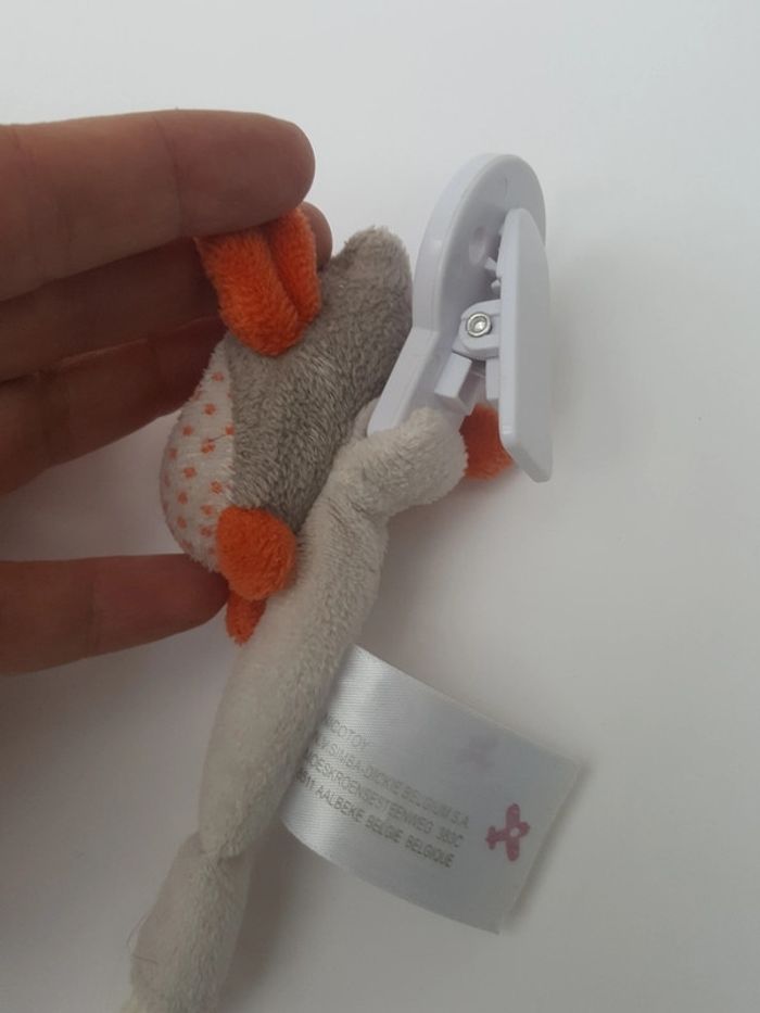 Ensemble peluche et attache tétine. - photo numéro 5