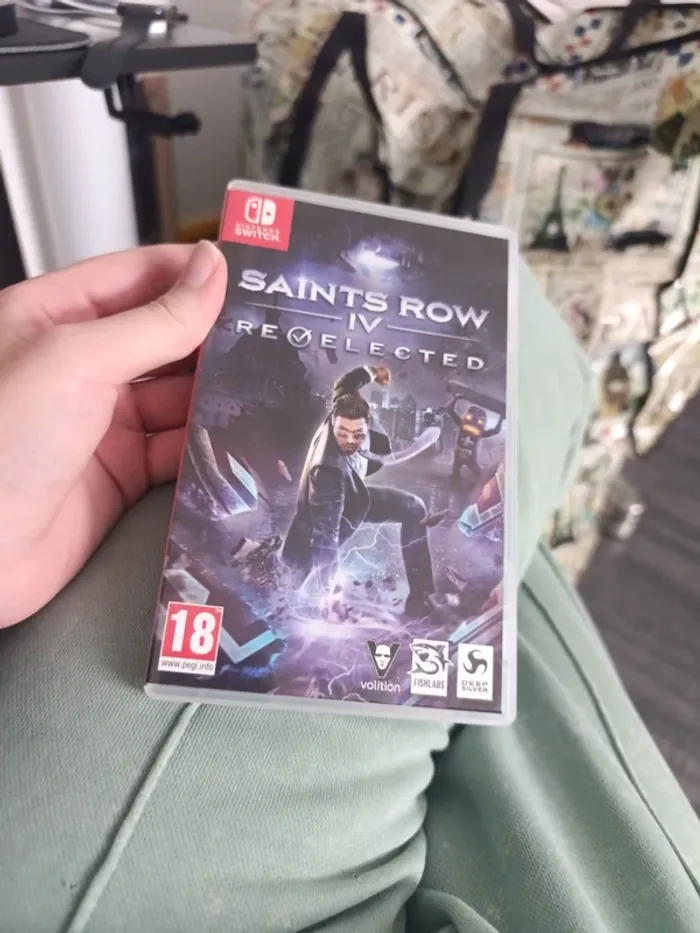 Jeu switch saints row iv