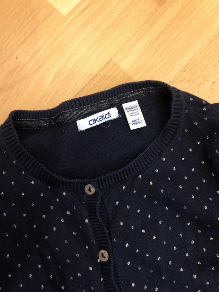 Gilet bleu - photo numéro 3