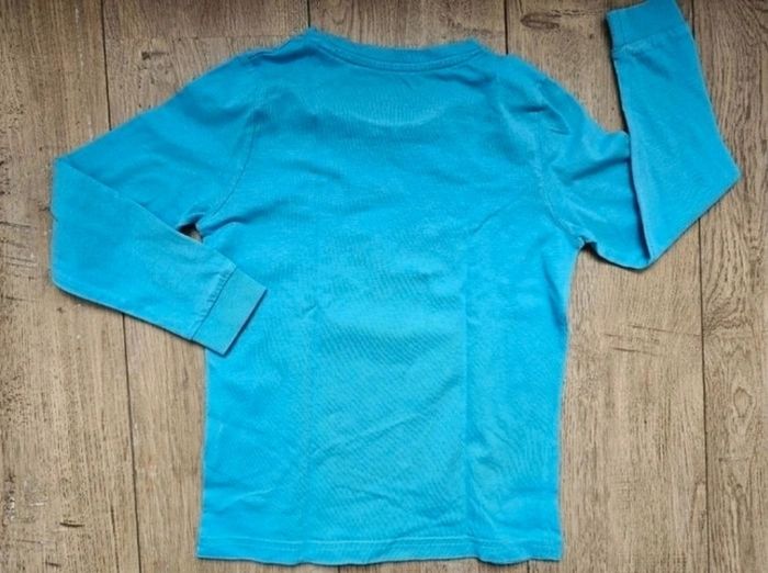 Pyjama 2 pièces en coton turquoise 5 ans Lupilu - photo numéro 6
