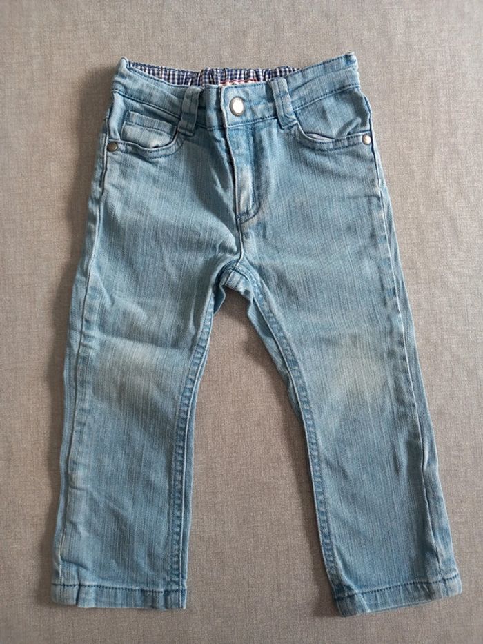 Pantalon jean clair Jacadi 18 mois Excellent état