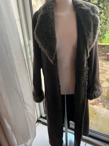 Manteau vintage long balmain 42
