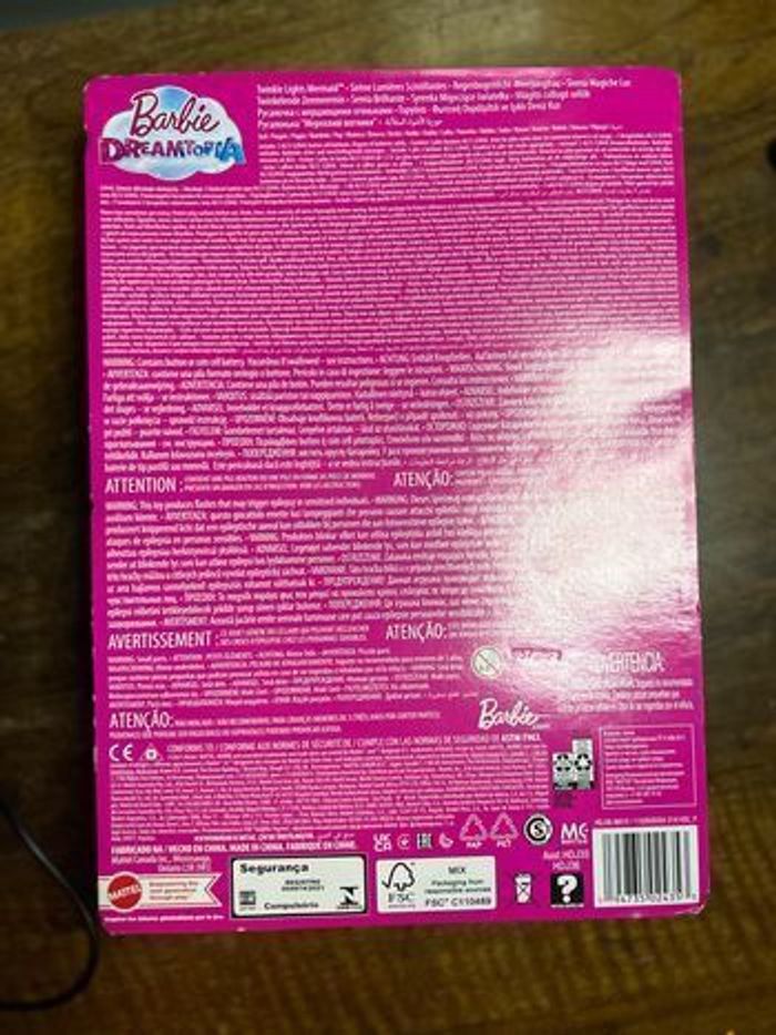 Poupée Barbie Dreamtopia - Sirène Lumières de rêve - photo numéro 4