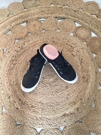 Basket basse noir pailleté taille 40 Gravasphere