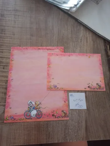 Papier à lettre Diddl 150 1,00€
