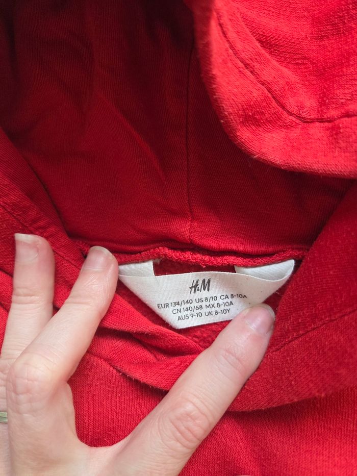 Sweat à capuche 8 ans fille fille H&M - photo numéro 2