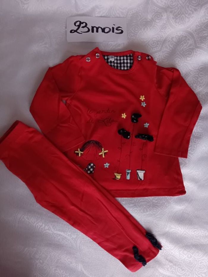 Ensemble pull legging