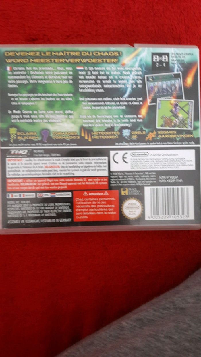 Jeux nintendo ds Éléments of destruction - photo numéro 4