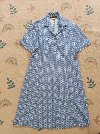 Robe vintage bleue 38/40