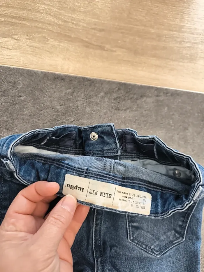 Pantalon jean slim fit garçon 18 mois Lupilu - photo numéro 7