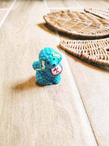 🍓Figurine/mascotte Éclair chien de Charlotte aux fraises poupée Crêpe Suzette collection Altaya