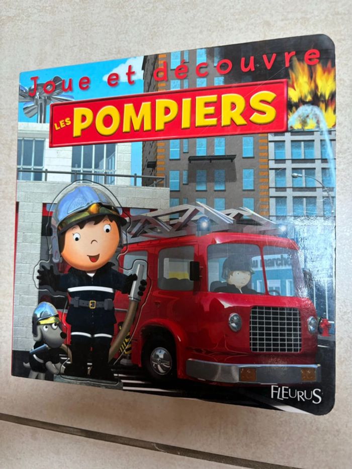 Livre jeu Les pompiers