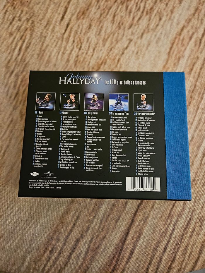 Album CD Johnny Hallyday "Les 100 plus belles chansons " - photo numéro 4