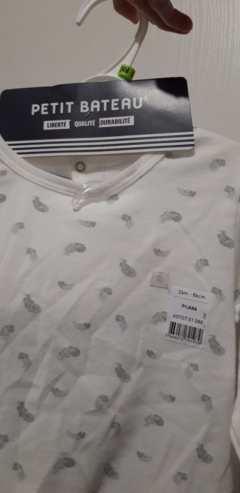 Pijama 24 mois neuf petit bateau ( 2 pièces )