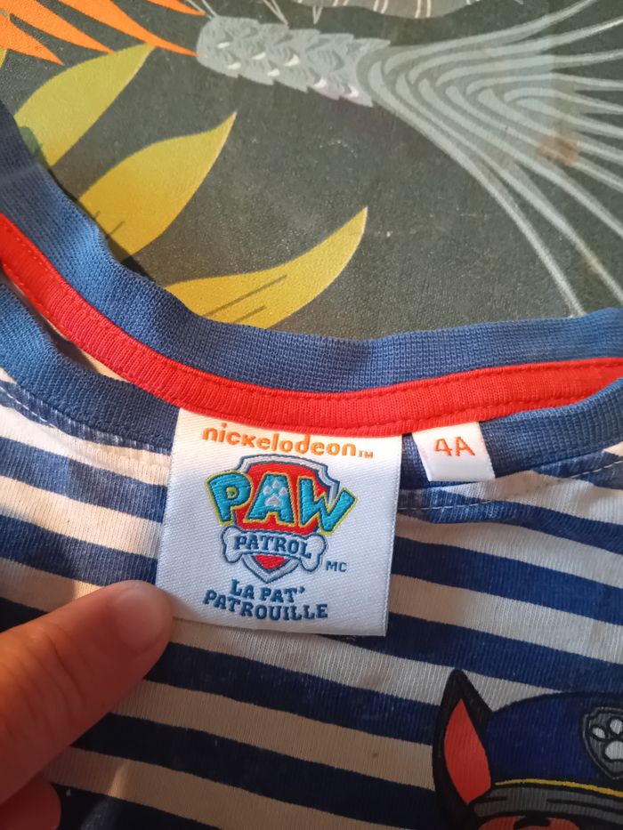 T-shirt garçon Pat' Patrouille 4 ans - photo numéro 4