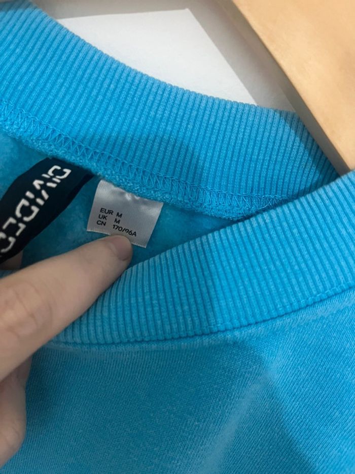 Sweat bleu H&M - photo numéro 3