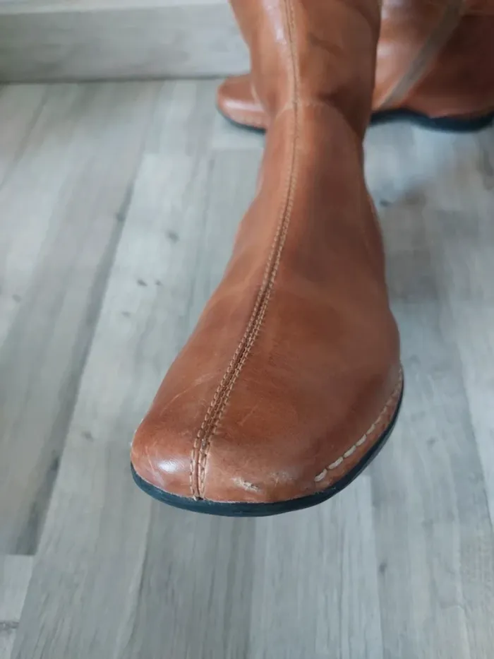 Bottes 👢 cuir "pikolinos" - photo numéro 4