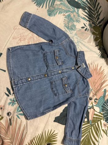 Chemise en jeans h&m 9 mois