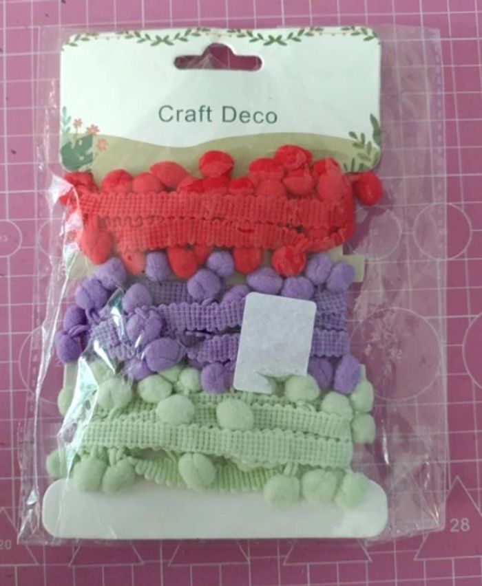 Guirlande pompoms