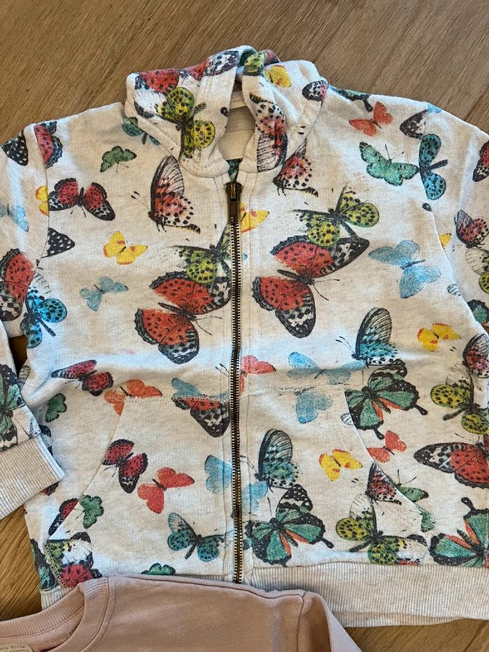 Lot de 23 vêtements automne hiver Zara fille 6 ans très bon état - photo numéro 13