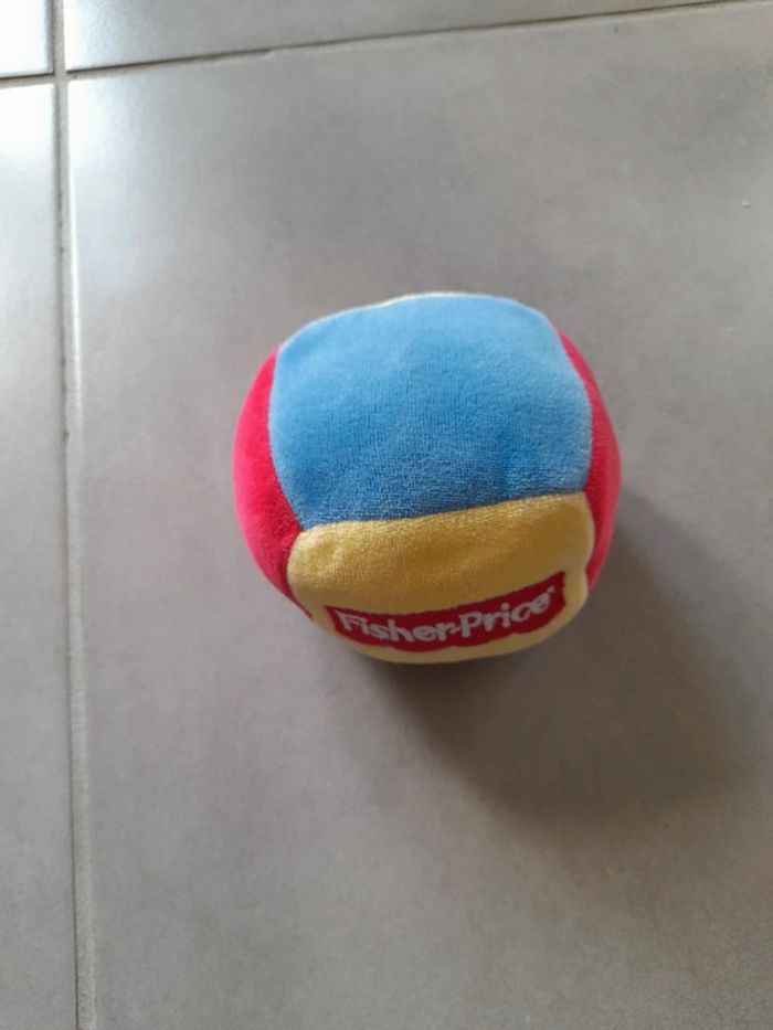 Ancienne peluche balle fisher price - photo numéro 2