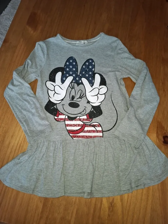 Tunique Minnie USA 8 ans