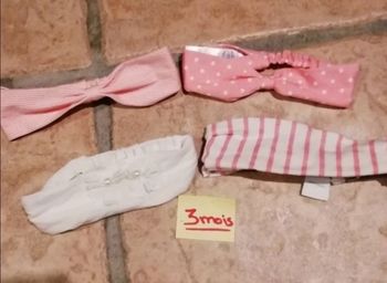 Lot de 4 Bandeaux fille